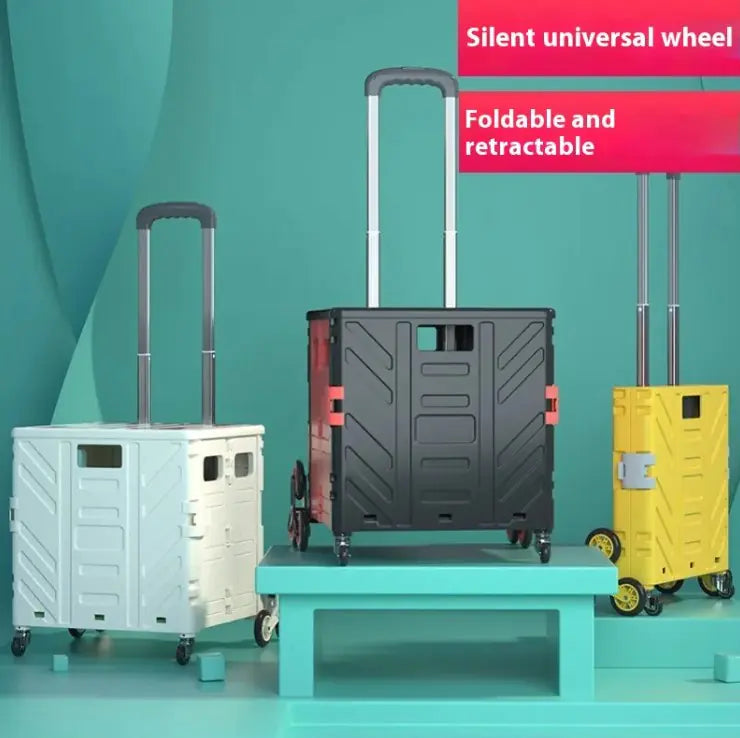 Foldable Shopping Trolley with wheels