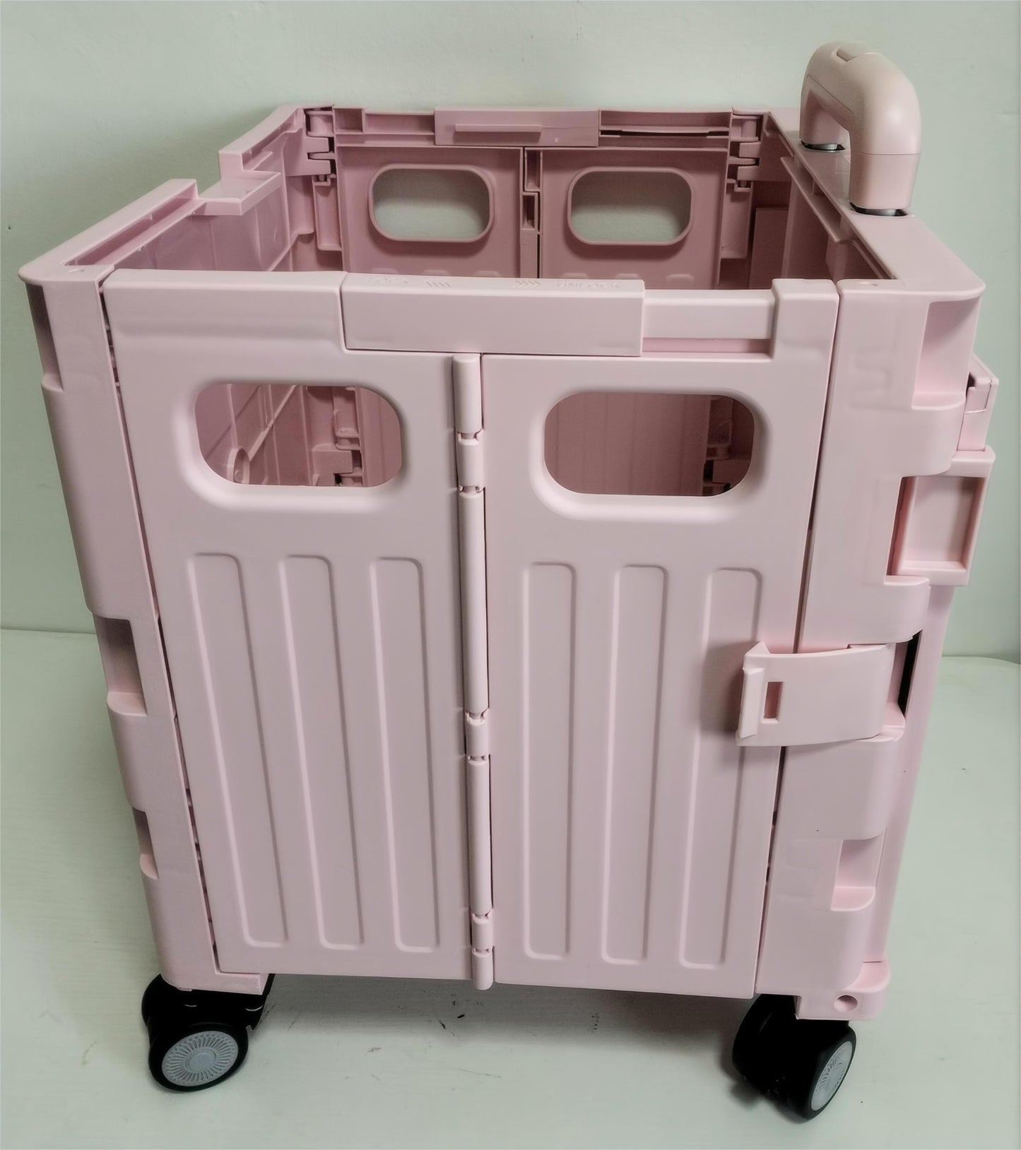 Multifunctional Folding Shopping Cart 4 wheels 50L