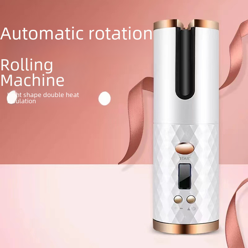 Portable USB Rechargeable Automatic Hair Curler (Mini)